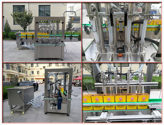 星火公司酸菜灌装机及酸菜灌装机生产线实拍